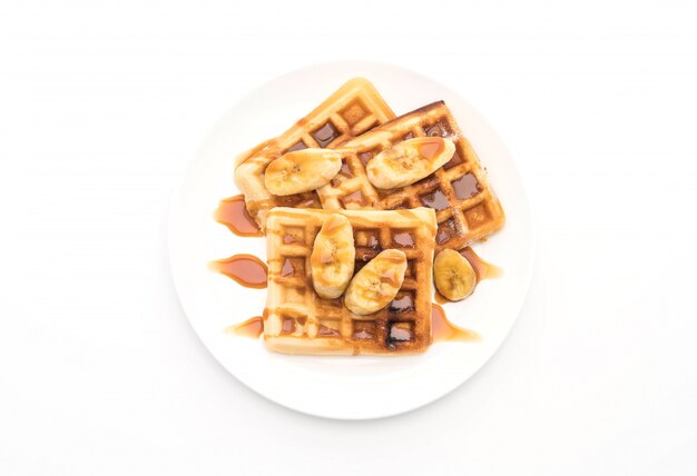 Waffles Banane